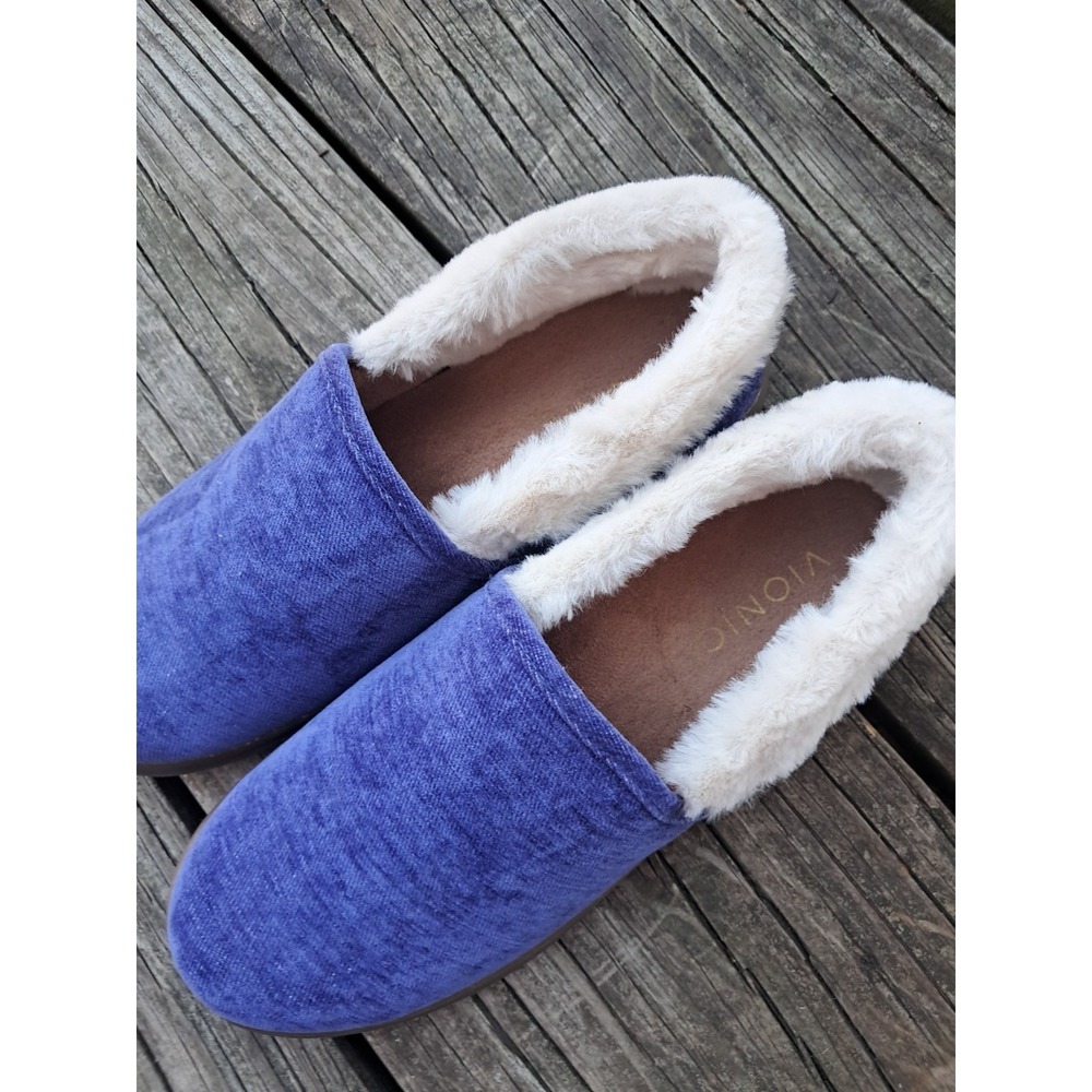 Vionic Clare Slipper Women's Cozy Orthotic Arch Support Slippers Size 7 US